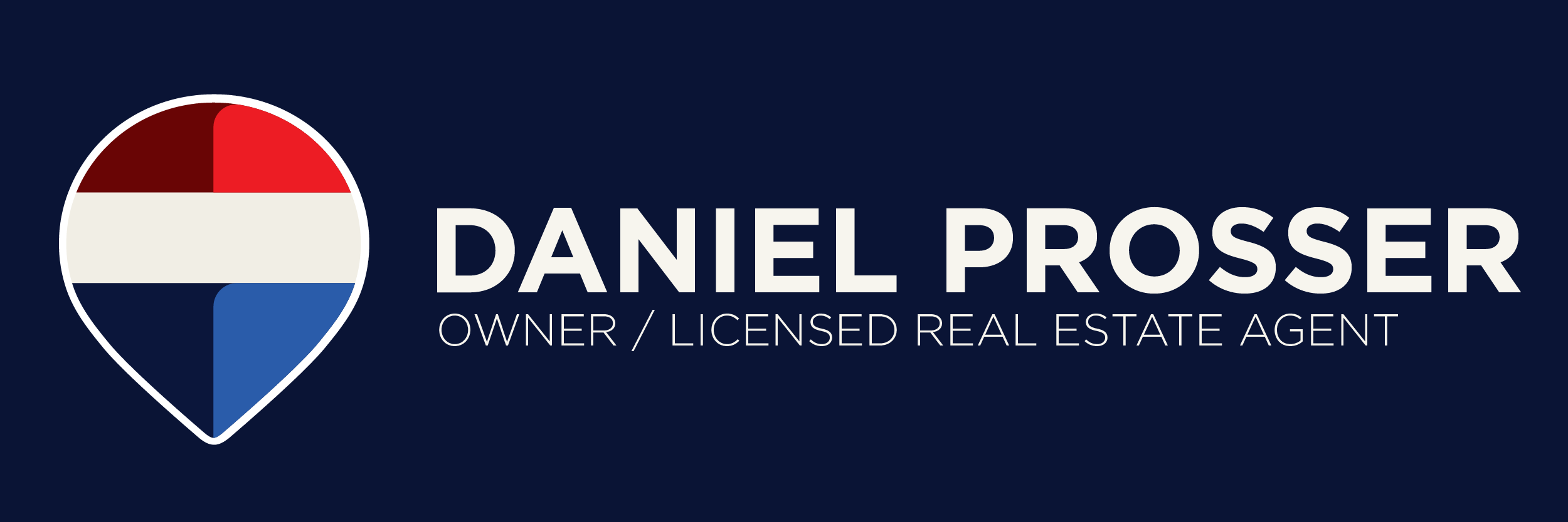 website header